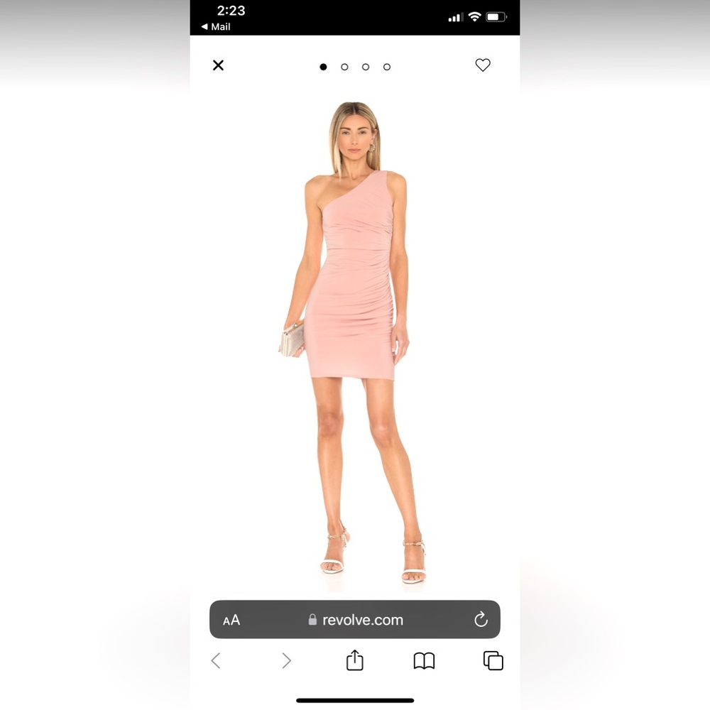 Revolve Clothing dress NWT- Michael Costello Size Small Blush Pink